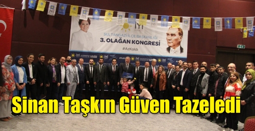 Sinan Taşkın Güven Tazeledi