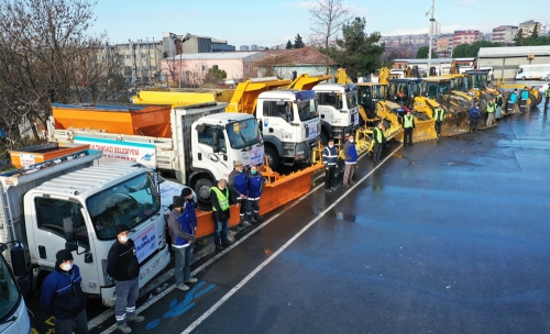 Sultangazi’de Kar Mesaisi