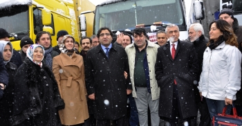 Sultangazi'den Sur'a Yardım Tırı