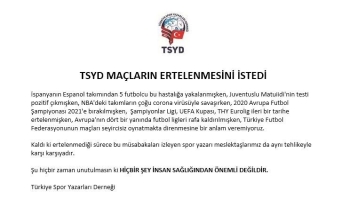 Tsyd’Den Federasyona ’Erteleme’ Çağrısı!
