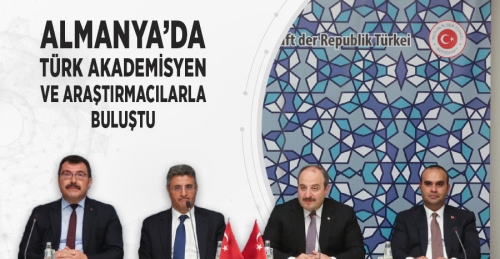 TÜRK ARAŞTIRMACILARLA BİR ARAYA GELDİ