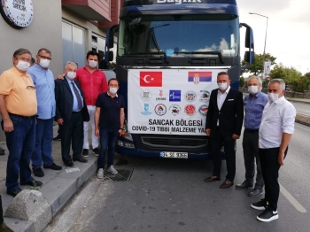Türkiye’Den, Sırbistan’In Sancak Bölgesi’Ne Tıbbi Malzeme Yardımı
