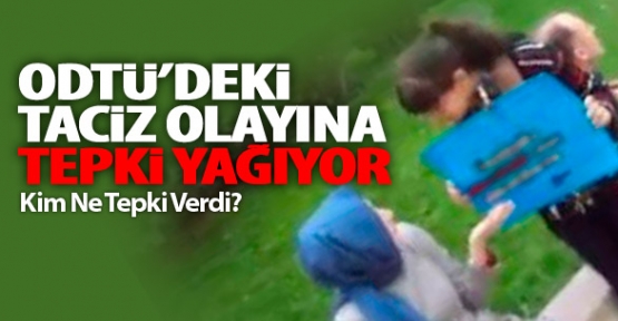 Taciz Olayına Tepki Yağıyor