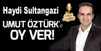 Umut Öztürk’ü Ödüllendir Sultangazi