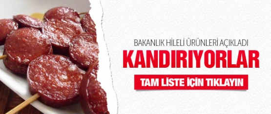 Bu markaları sofradan uzak tutun