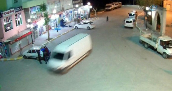 3 ton patlayıcının bulunduğu araç böyle görüntülendi