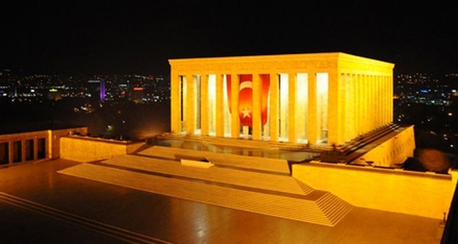 Anıtkabir'in havadan böyle görüntülendi