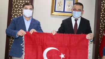 Başkan Musa Aydın’Dan, Siirt Valisi Hacıbektaşoğlu’Na Ziyaret
