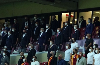 Başkanlar Derbiyi Beraber İzliyor
