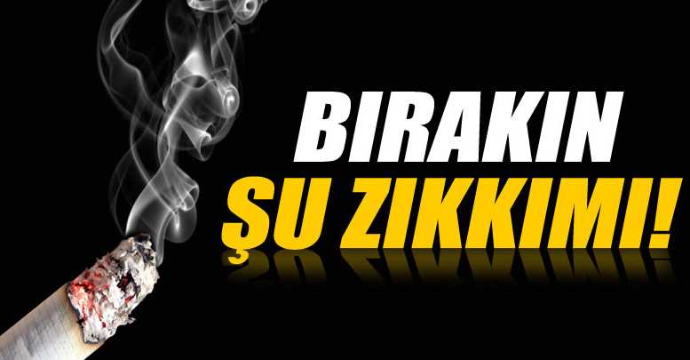 Bırakın şu zıkkımı