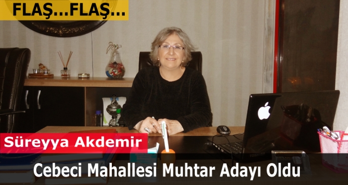 Cebeci Mahallesi Muhtar Adayı Oldu