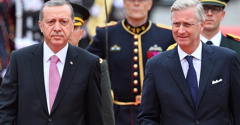 Cumhurbaşkanı Erdoğan'dan Belçika Kralı Philippe'e taziye telefonu