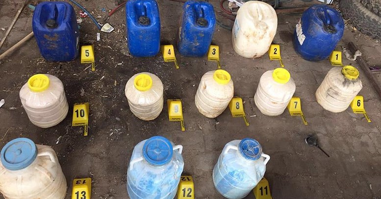 Derik'te 613 kilogram patlayıcı madde ele geçirildi