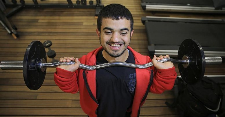 Engelli sporcunun Rio için metre hesabı