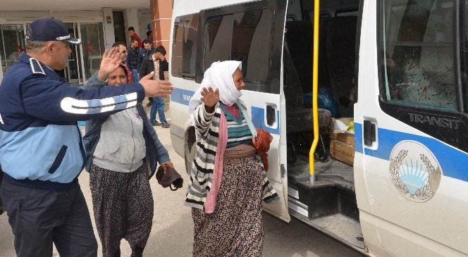Ereğli'de  Zabıta  Dilencilere  Göz  Açtırmıyor