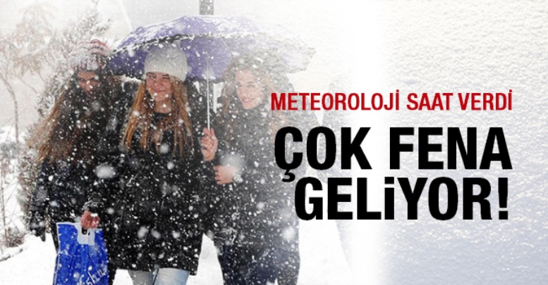 İstanbul için kritik saat! 