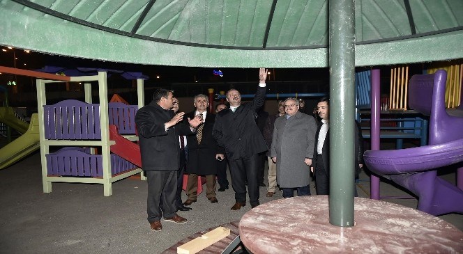 Park  ve  Bahçeler  Atölyesinde  Gece  Denetimi