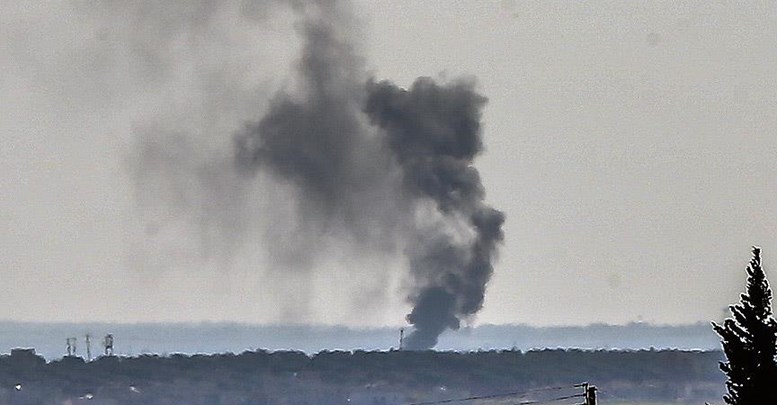Rus uçakları Azez çevresini bombaladı