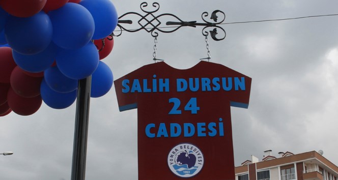 Salih Dursun Caddesi açıldı