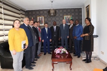 Sankon’Dan Kongo Cumhuriyeti Büyükelçiliğine Ziyaret
