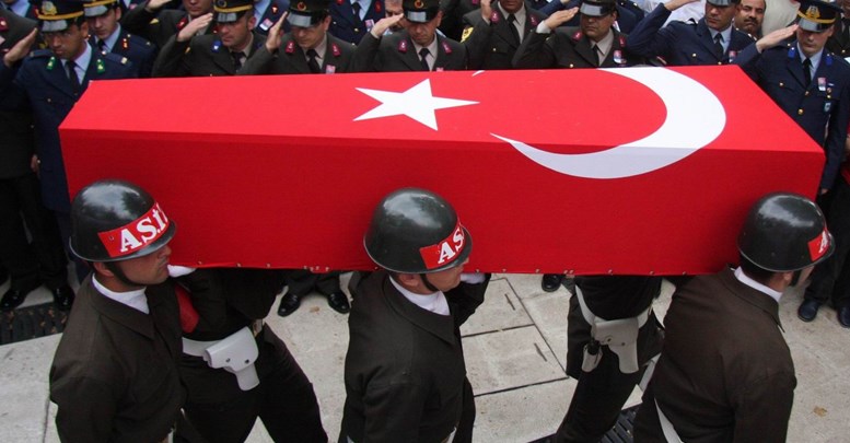 Şehit babaya son selam