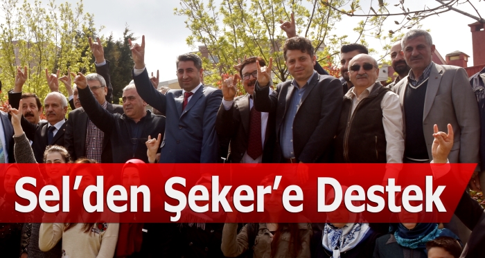 Sel’den Şeker’e Destek