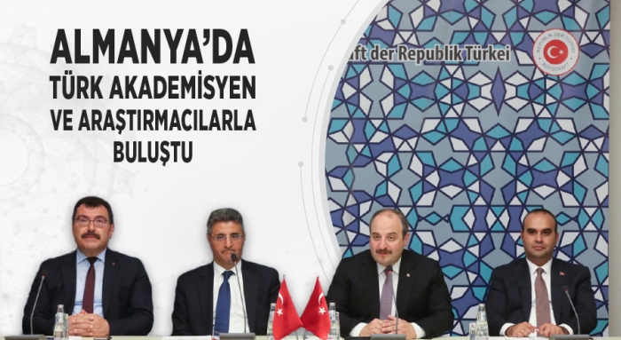 TÜRK ARAŞTIRMACILARLA BİR ARAYA GELDİ