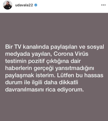 Ümit Davala Korona Virüs İddialarını Yalanladı!
