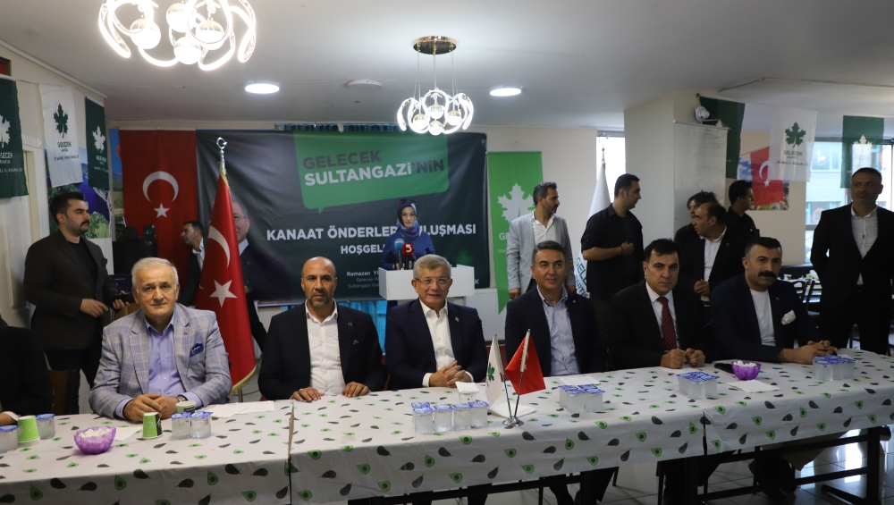 Ahmet Davutoğlu Sultangazi’de Kanaat Önderler…