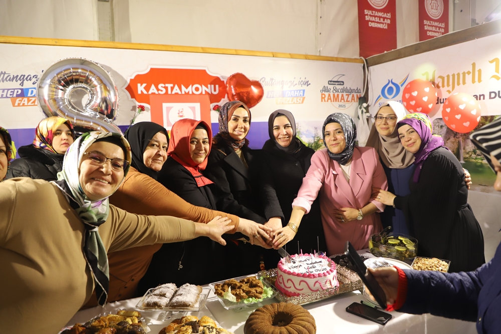 KASDER Sultangazi Şubesi Kadın Kolları’ndan 8 Mart…